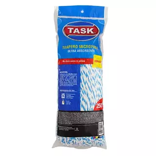 Trapero Microfibra Task Repuestp Azul No 24