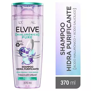 Shampoo Loreal El Vive Hialuronico Pure 370ml