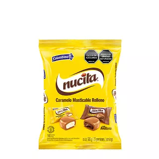 Caramelo Nucita Masticable 550g