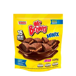 Brownie Mr. Brown Minix Surtido 15*20.13g
