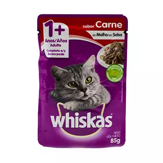 Whiskas x 85gr Pouch Carne