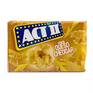 Act Ii Palomitas para Microondas Queso Cheddar