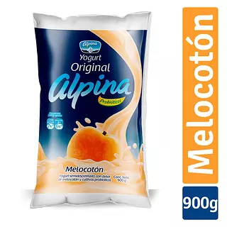 Yogurt Alpina Melocotón 900g