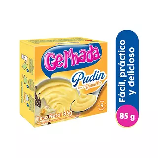 Pudin Gel´Hada Vainilla 85g