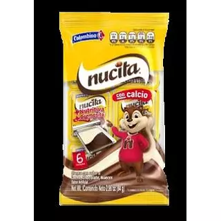 Chocolate Cremoso Nucita 84g