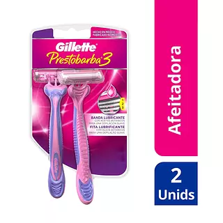 Gillette Prestobarba 3 For Women x 2