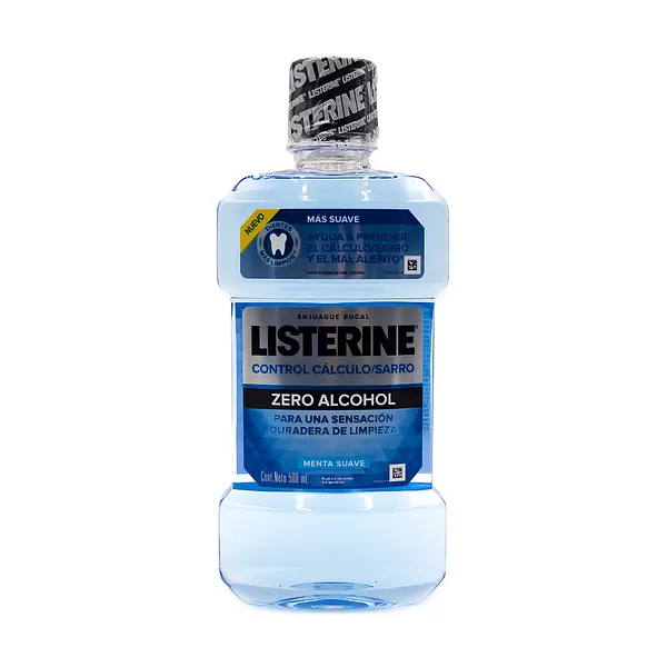 Listerine x 500 Ml Control Calculo Zero
