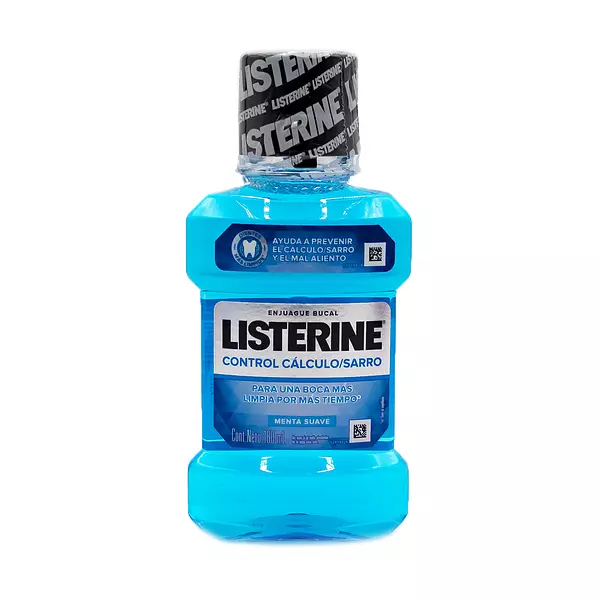 Listerine x 180 Ml Control Calculo