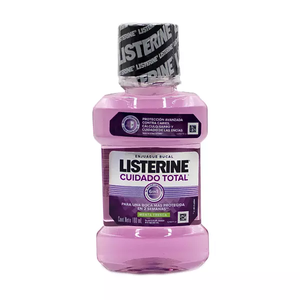 Enjuague Bucal Listerine 180ml Cuidado Total