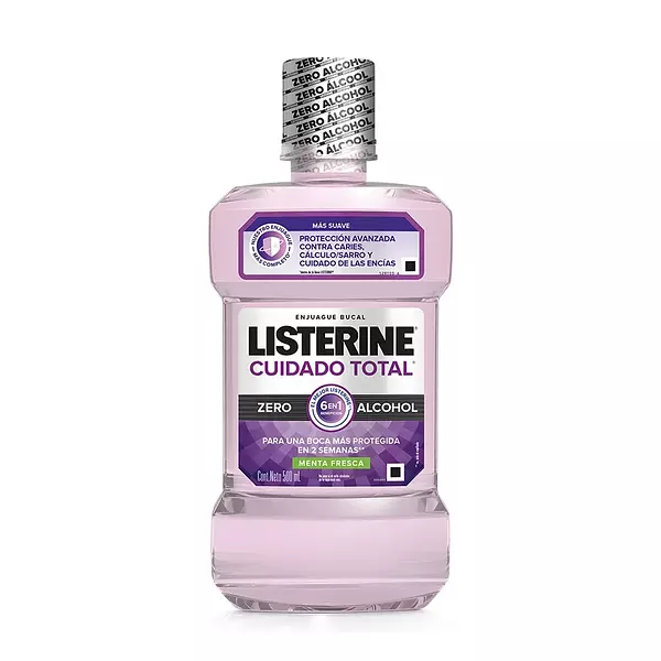 Enjuague Bucal Listerine 500ml Total Zero