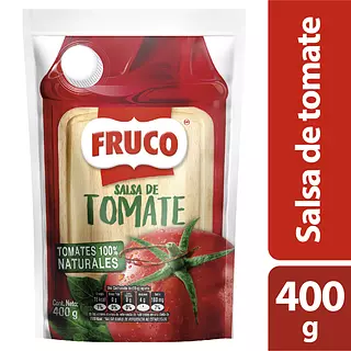 Fruco Salsa Tomate X 400gr Doypack