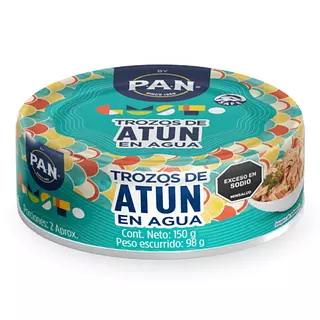 Trozos De Atun Pan De Agua 150g