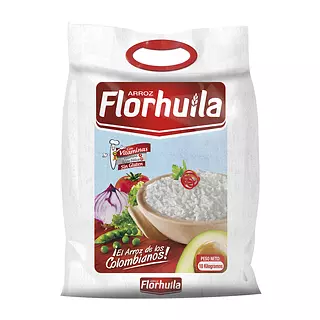 Arroz Flor Huila Talega 10k