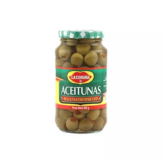 La Coruña 500gr Aceitunas Rellenas