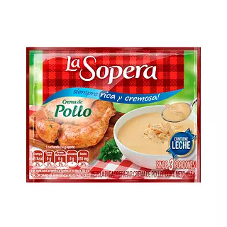 Sopera 3 Por Crema Pollo