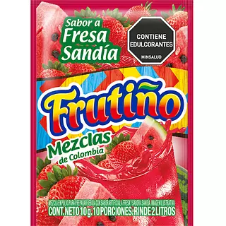 Fresco Frutiño Fresa Fresa Sandia 2l 10g