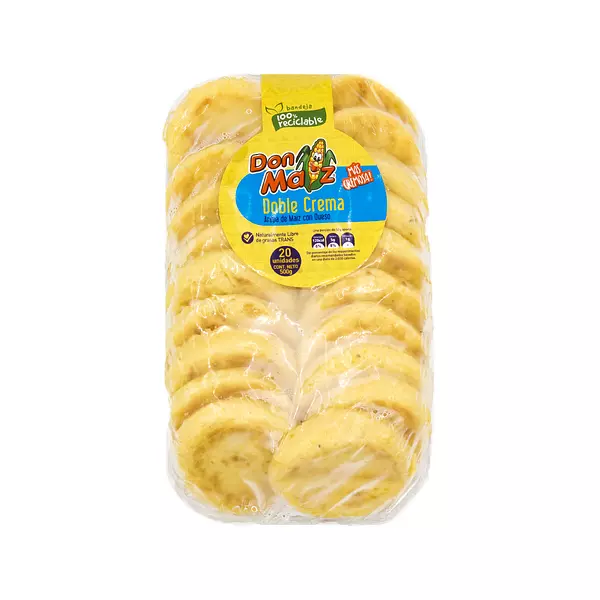 Arepa Don Maiz Doble Crema 20/500gr