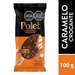 Helado Polet Caramelo Crocante 80g