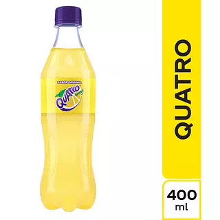Gaseosa x 400ml Quatro Toronja