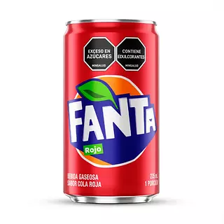 Gaseosa Fanta Rojo de Lata 235ml