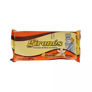 Chocolate Girones Vainilla 400g