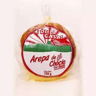 Arepa de La Casa Choclo con Queso 720g