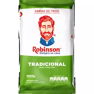 Harina de Trigo Robinson Tradicional 1000g