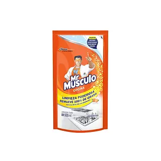 Mr Musculo x 500cc Rto Antigrasa Naranja