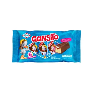 Ponque Gansito 6*37g