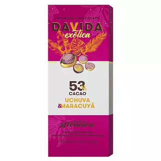 Chocolatina Uchuva & Maracuya 53% 40g