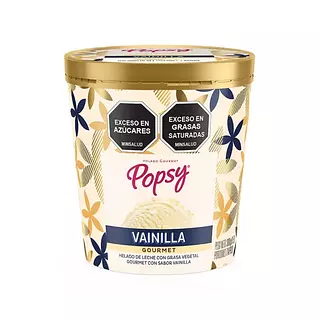 Popsy Helado Vainilla 1/2 Litro