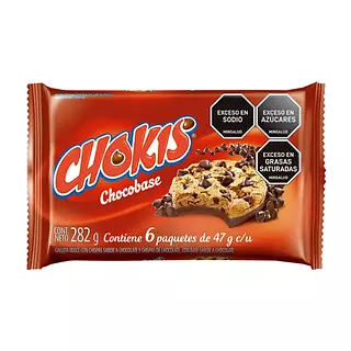 Galleta Chokis Chocobase Sexta 47g