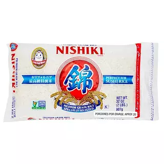 Arroz Para Sushi Nishiki 907g