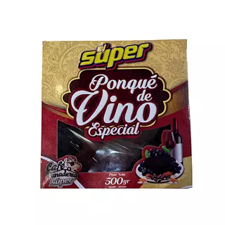 Súper Ponque De Vino 500g Especial