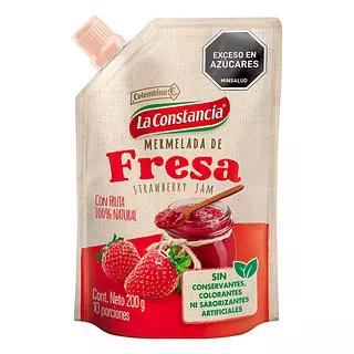 Mermelada De Fresa La Constancia 200g