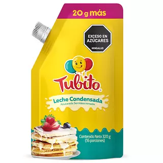 Leche Condensada El Tubito Doypack 320g