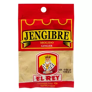 Condimento El Rey Jengibre 15g