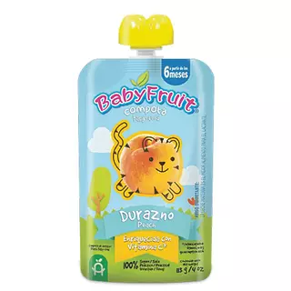 Compota Baby Fruit Pouch Durazno 90g