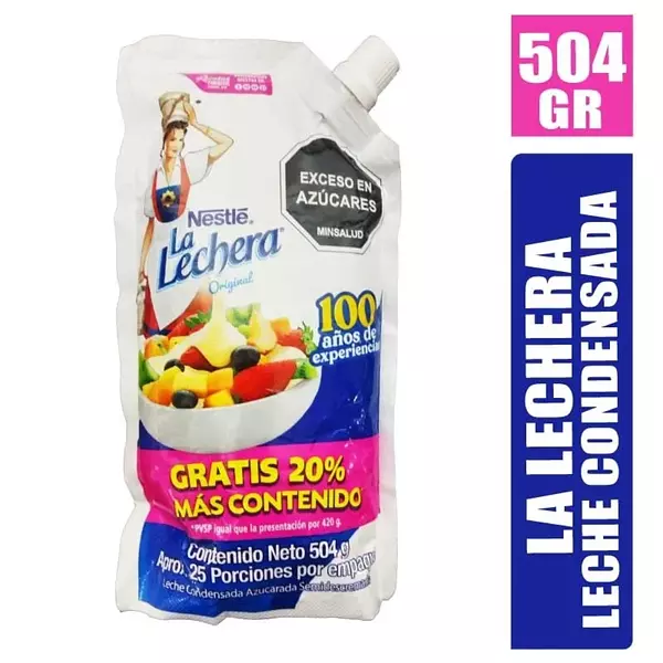 La Lechera Nestle Doypack 504g