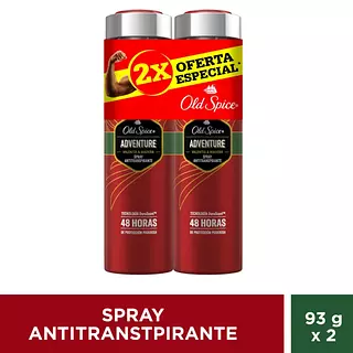 Desodorante Old Spice Spray Adventure Duo 93g