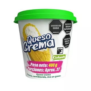 Queso Crema Colanta 400gr