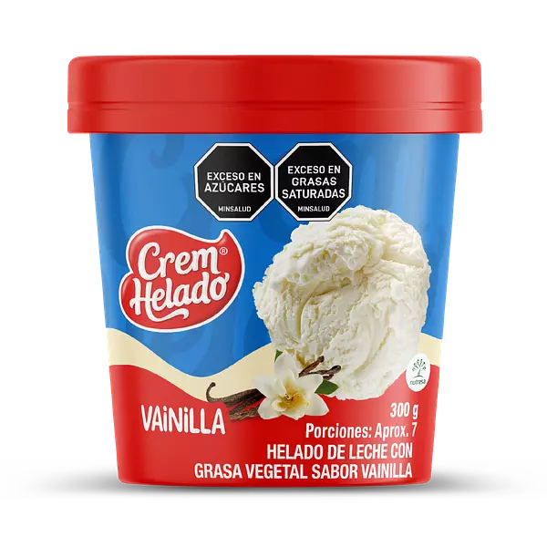Helado Crem Helado Vainilla 300g