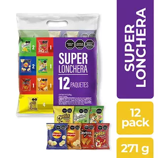 Pasabocas Frito Lay Super Lonchera 271g