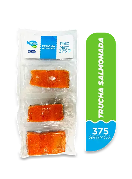 Trucha Salmonada Porcionada 375g