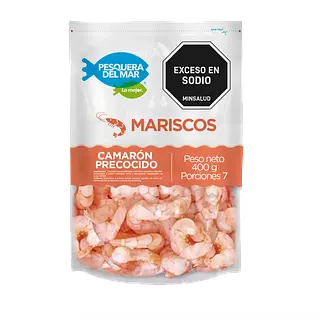 Camaron Precocido Compañia Pesquera Eco 400g