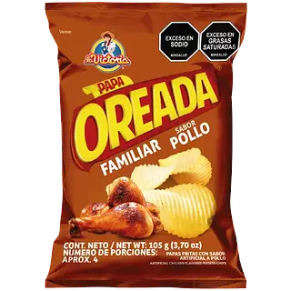 Pasabocas La Victoria 115g Papa Oreada Pollo