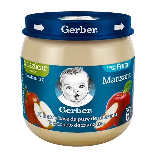 Compota Gerber 113g Manzana