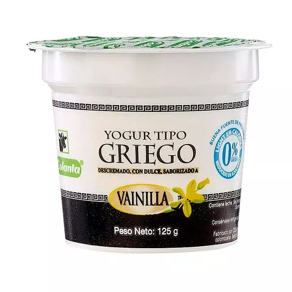 Colanta Yogurt Griego X 125cc Vainilla
