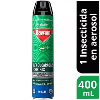 Insecticida Baygon 400ml Rastreros