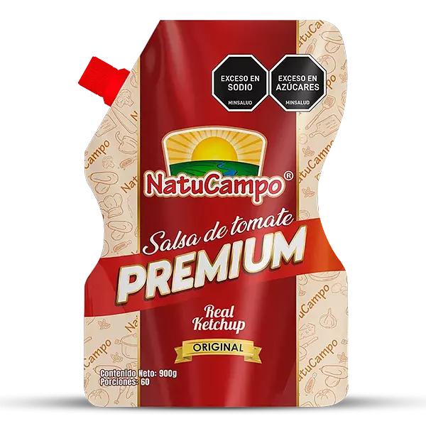 Salsa De Tomate Naucampo Doypack 900g